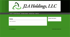 Desktop Screenshot of j2aholdings.com